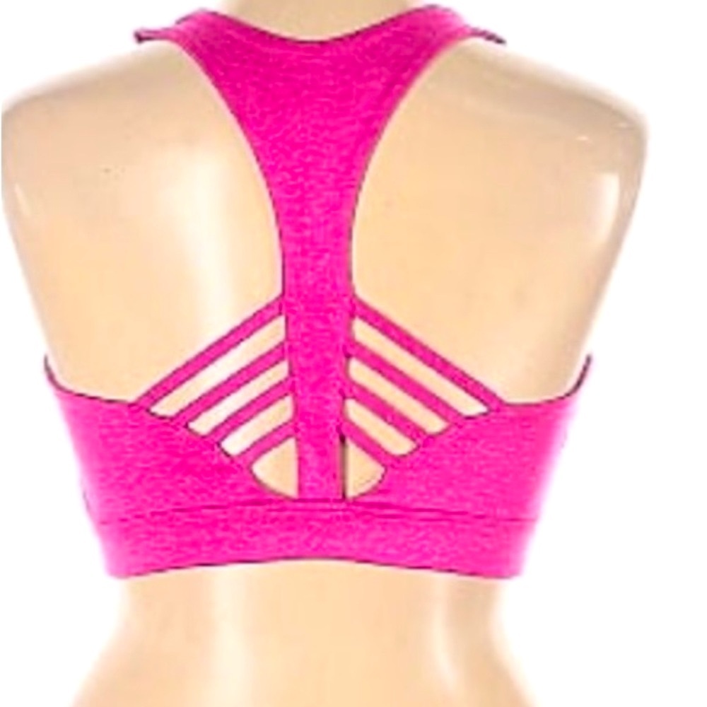 Peloton Pink Strappy Racerback Sports Bra NWOT Size 2X